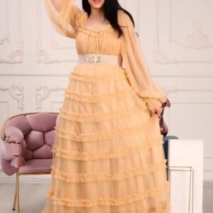⁦فستان موج البحر موف⁩ - الصورة ⁦20⁩