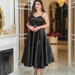 ⁦فستان "رغد الحياة" (اسود)⁩ - الصورة ⁦5⁩