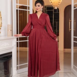 ⁦فستان "عبير الأنوثة" (احمر)⁩ - الصورة ⁦11⁩