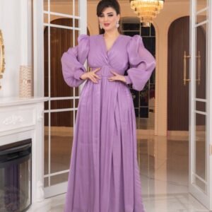 ⁦فستان "عبير الأنوثة" (موف)⁩ - الصورة ⁦7⁩