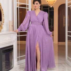 ⁦فستان "عبير الأنوثة" (موف)⁩ - الصورة ⁦11⁩