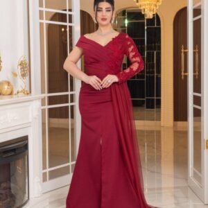 ⁦فستان "أميرة الليل" (احمر)⁩ - الصورة ⁦10⁩