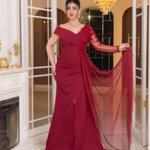 ⁦فستان "أميرة الليل" (احمر)⁩ - الصورة ⁦11⁩