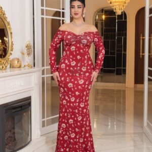 ⁦فستان همسة الزهور⁩ - الصورة ⁦3⁩