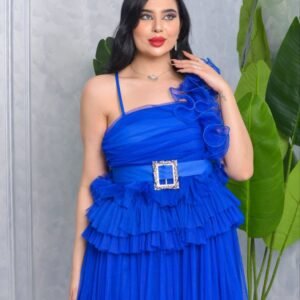 ⁦فستان  لونا (ازرق)⁩ - الصورة ⁦3⁩
