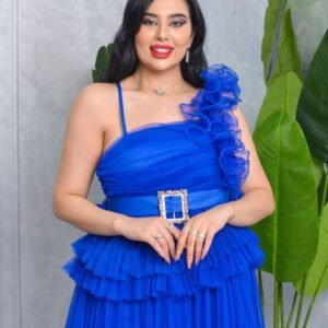 ⁦فستان  لونا (ازرق)⁩ - الصورة ⁦4⁩