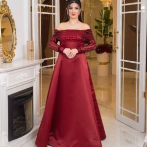 ⁦فستان: "رويال مارون"⁩ - الصورة ⁦7⁩